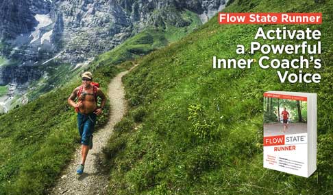 Running foot landing position