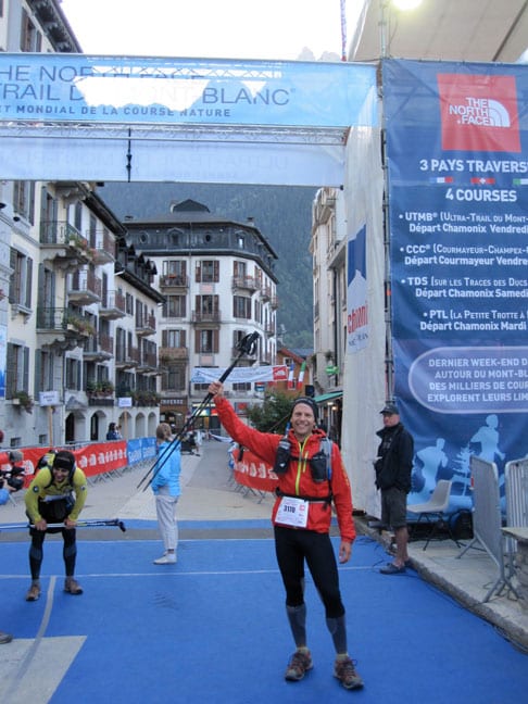 Jeff Grant UTMB Finish