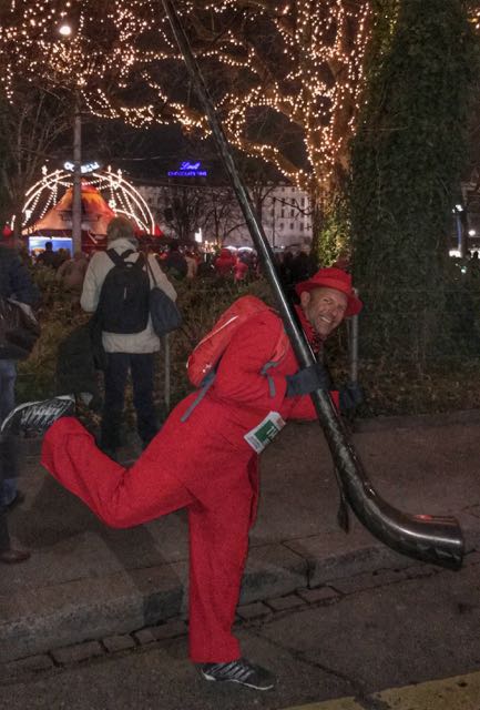 Jeff Grant Running Alphorn