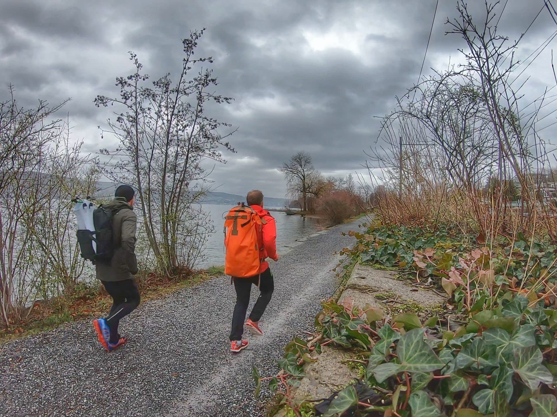 Jeff Grant SwimRun Winter Switzerland